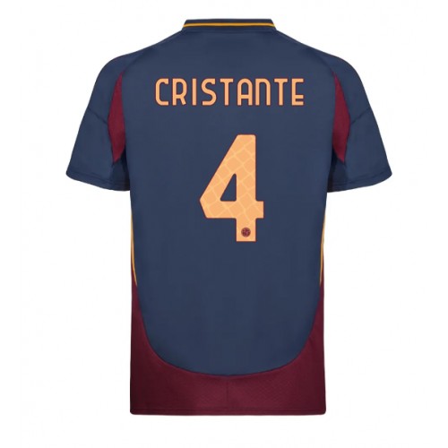 Fotballdrakt Herre AS Roma Bryan Cristante #4 Tredjedrakt 2024-25 Kortermet